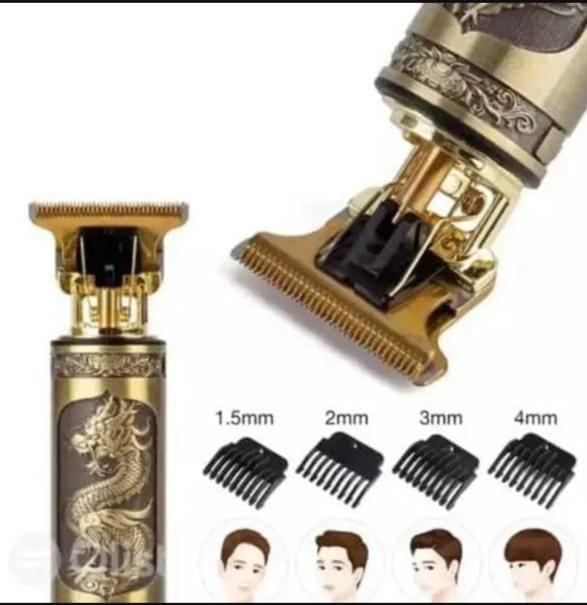 Men's Golden ABS Alloy Trimmer Rechargeable Waterproof And Hight Efficiency With Pop Up Trimmers