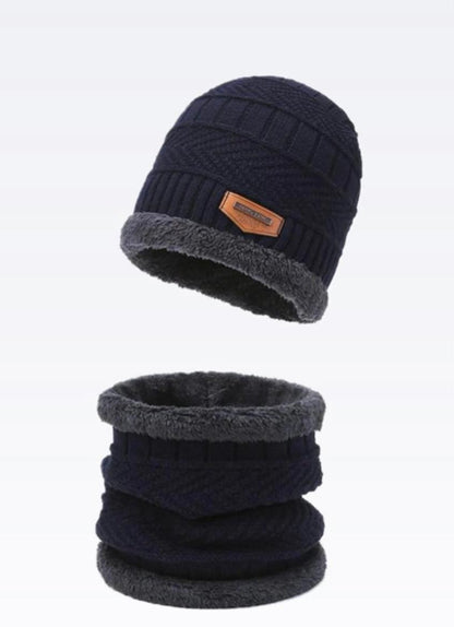 Warm Cap And Neck Warmer 2 Pieces In One Pack