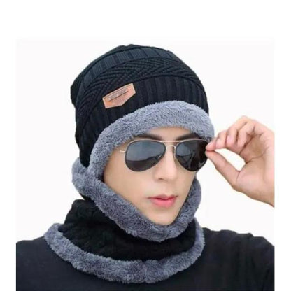 Warm Cap And Neck Warmer 2 Pieces In One Pack