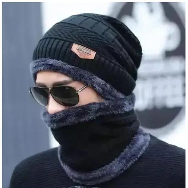 Warm Cap And Neck Warmer 2 Pieces In One Pack